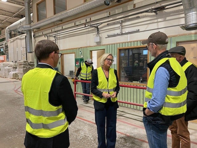 Fra besøket hos RVT