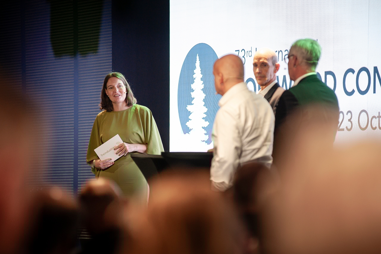 Panelsamtale under Softwood Conference 2025