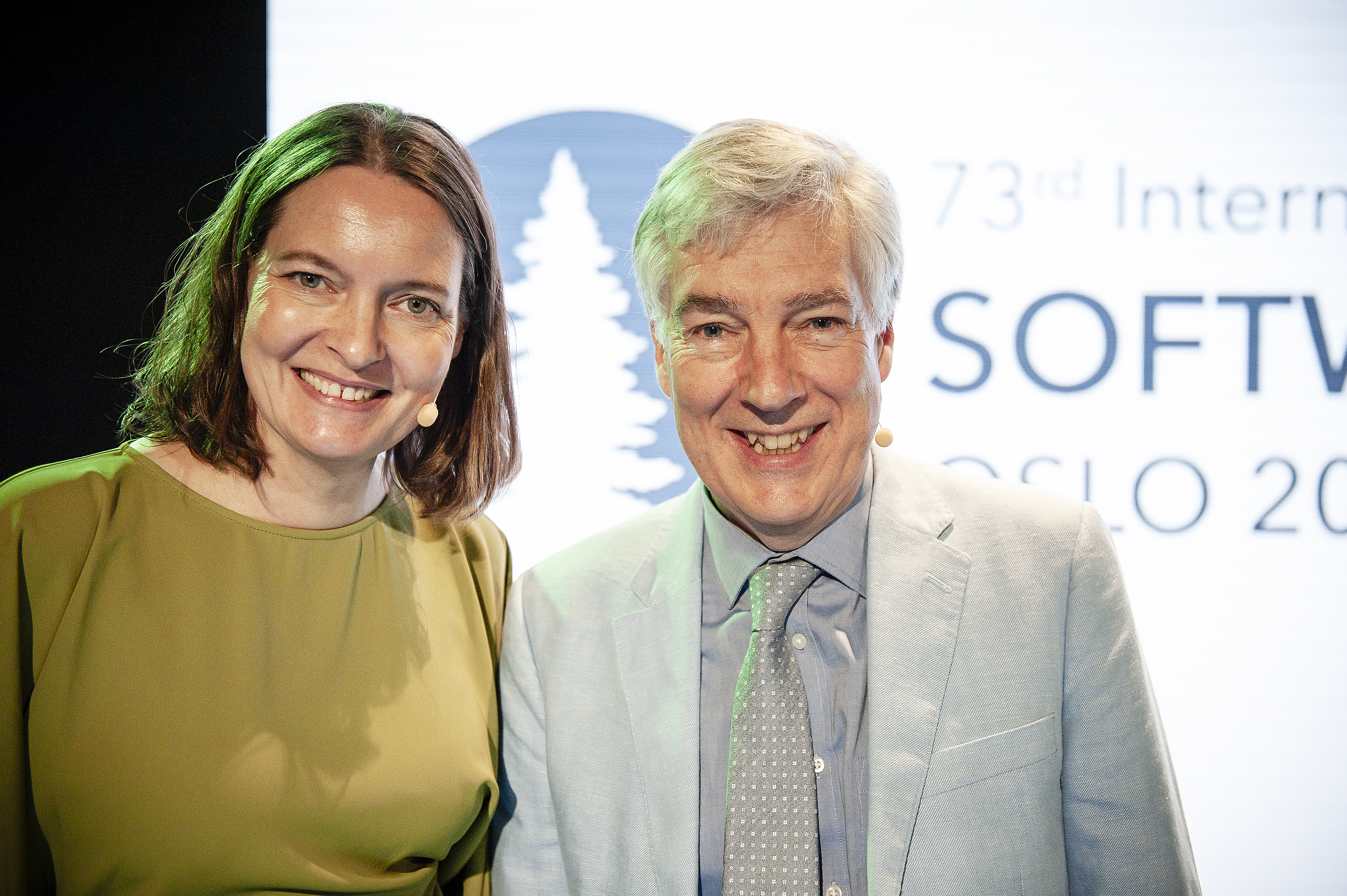 Tina Sletbak-Akerø og Paul Brennan