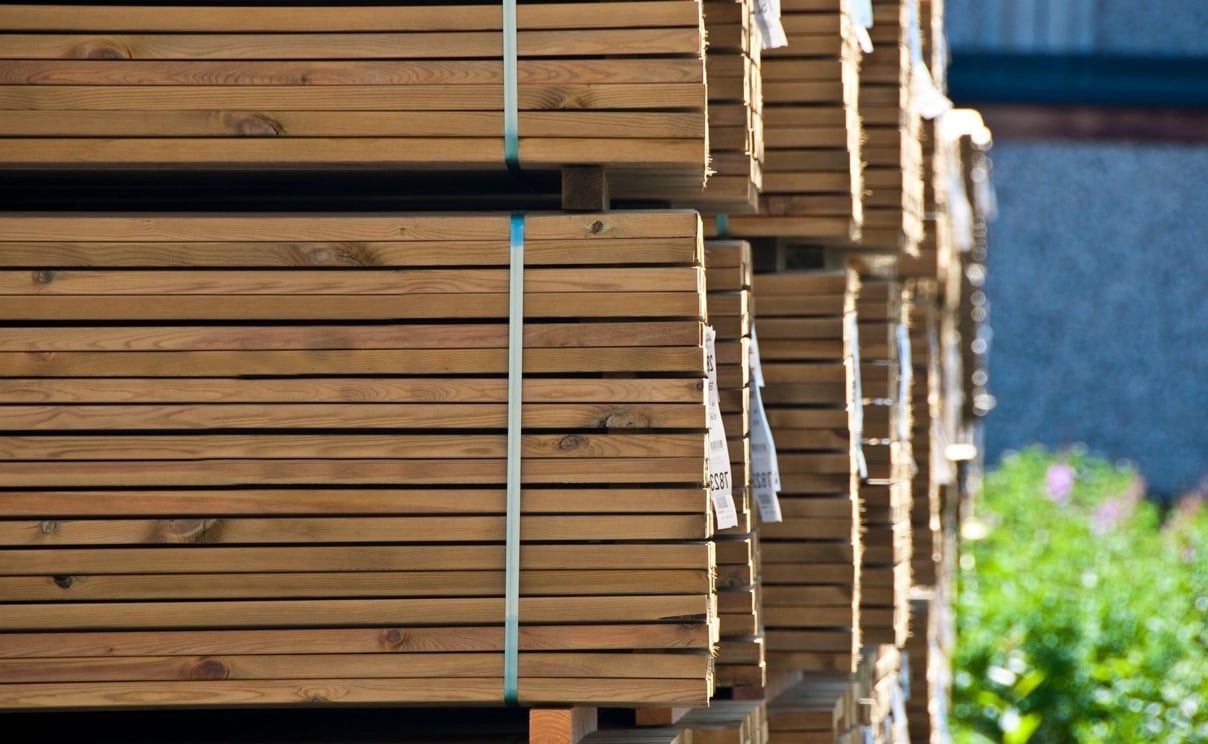 Illustrasjonsbilde trelast