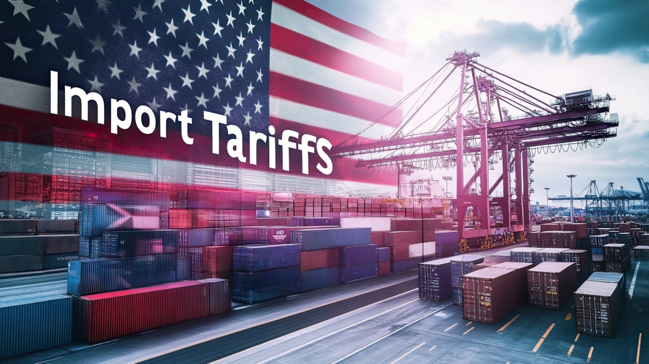 President Trump har annonsert nye tollsatser for import til USA