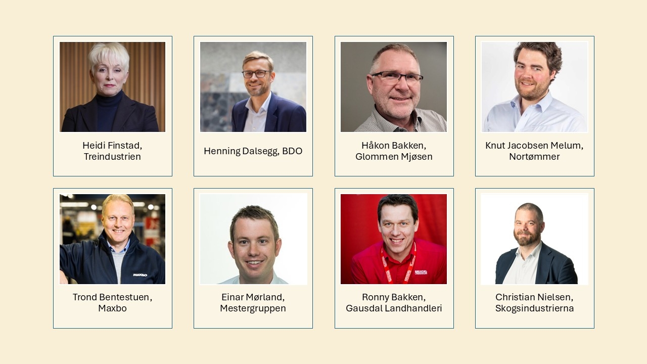 Disse møter du på Treindustriens markedswebinar 21. mai 2025